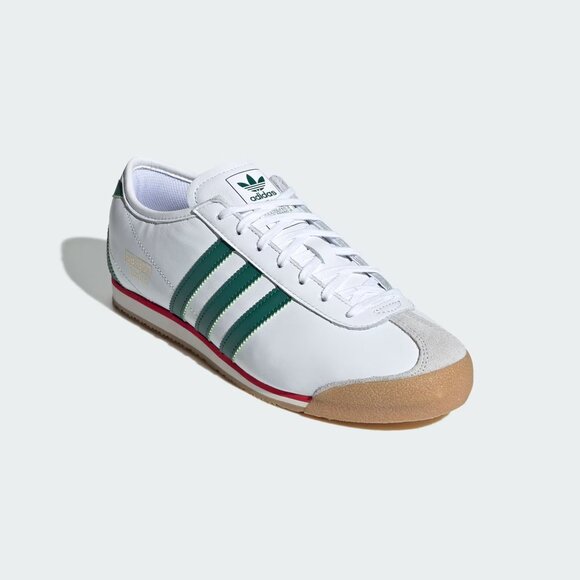 Adidas Italia 70s White Collegiate Green Red Gum Men's Sz 10.5 JS1325 Shoes NEW - Picture 9 of 15